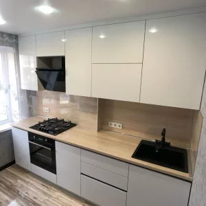Кухня 905, прямая, белая