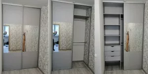 Встроенный шкаф купе А-702